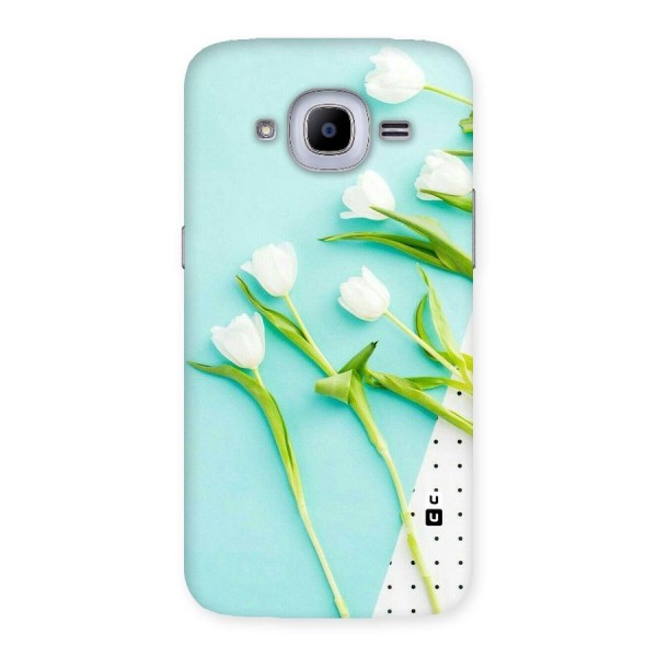 White Tulips Back Case for Samsung Galaxy J2 2016